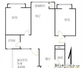 新天地自然康城 大两居室 带平台 - 石家庄28生活网 sjz.28life.net